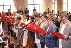 राष्ट्रिय सभाका नवनिर्वाचित सदस्यले लिए शपथ