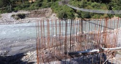 सेतीमादी पुल निर्माणको प्रगति दुई वर्षमा छ प्रतिशत मात्रै