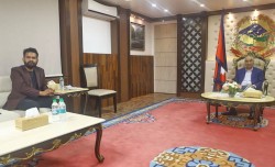 प्रधानमन्त्री देउवा र मेयर शाहबीच भेटवार्ता
