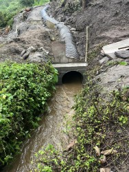  पहिरोले बगाएको सिँचाइ नहर मर्मत