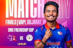 एसएमएस कपः आज गुजरातसँग भिड्दै नेपाल