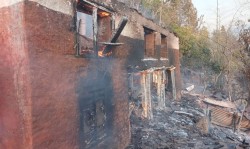 अर्घाखाँचीमा विभिन्न ठाउँमा आगलागी,  ४३ घरगोठ जलेर नष्ट