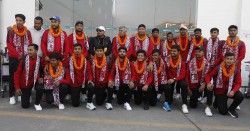 यु१९ क्रिकेट टोली स्वदेश फिर्ता