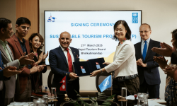 ‘दिगो पर्यटन परियोजना’ का लागि पर्यटन बोर्ड र ‘युएनडिपी’बीच सम्झौता