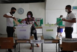 थाइल्यान्डमा मे १४ मा हुने संसदीय निर्वाचनअघि प्रारम्भिक मतदान