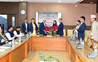 भारत–नेपाल सहयोगः सामुदायिक विकासका सात परियोजना कार्यान्वयनको सम्झौता