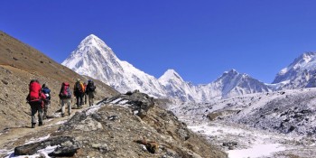 अन्नपूर्ण क्षेत्रमा पदयात्री पर्यटकको चहलपहल