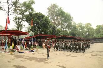 नेपाली सेनाको सैन्य आधार तालिम सम्पन्न, २ हजार ४७१ सैनिक दीक्षित