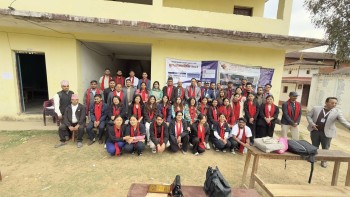 पर्वतमा स्वास्थ्य शिविर: चार सयले पाए निःशुल्क उपचार