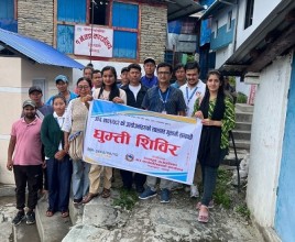 अन्नपूर्ण गाउँपालिकामा स्थलगत भुक्तानी शिविर