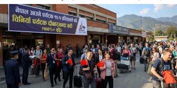 नेपाल आउने पर्यटक १२.१ प्रतिशतले बढे, चिनियाँ पर्यटक दोब्बरभन्दा बढी