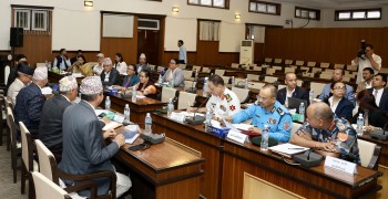 ‘सम्भावित विपद्को सुरक्षा निकायमार्फत पूर्वतयारी अवस्थामा’