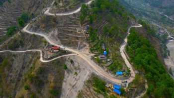 म्याग्दीमा मार्ग खुलेको १६ सडक वर्षपछि स्तरोन्नति