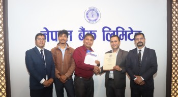 नेपाल बैंक र ताजा बेकरी उद्योग बीच सम्झौता