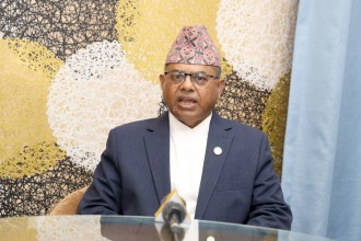 विषम परिस्थितिमा निर्वाचन गराउन सरकार सफलः कानुनमन्त्री सिन्हा