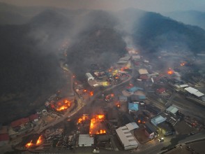  दक्षिण कोरियामा डढेलो, १८ जनाको मृत्यु र २७ हजार विस्थापित