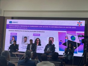 अभिव्यक्ति स्वतन्त्रता सुदृढ गर्न युनेस्कोको क्षेत्रीय कार्यशाला काठमाडौंमा जारी