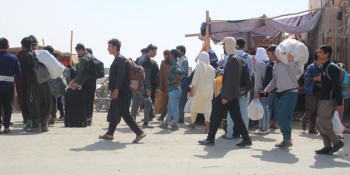 पाकिस्तान र इरानबाट एकै दिनमा छ हजारभन्दा बढी अफगान शरणार्थी स्वदेश फिर्ता