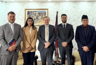 बेलायतका राजदूत र शिक्षामन्त्री पोखरेलबीच भेटवार्ता;  शैक्षिक साझेदारी सुदृढ गर्न छलफल