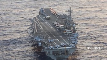 चालक दलको मानसिक स्वास्थ्य र आपूर्ति समस्याका कारण अमेरिकी विमानवाहक युद्धपोत ‘यूएसएस अब्राहम लिंकन’ प्रतिस्थापन गरिने
