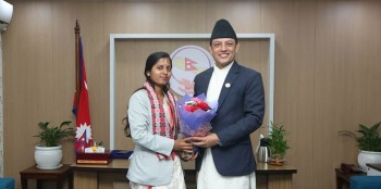 उपसभामुख रुबीकुमारी ठाकुरद्वारा पदभार ग्रहण