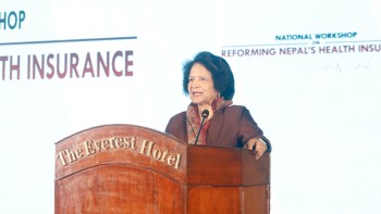 स्वास्थ्य बिमा सुधारका लागि सरकार प्रयासरत छः स्वास्थ्यमन्त्री शर्मा
