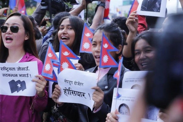 राष्ट्रपतिको कदमको युवा संघद्वारा स्वागत(फोटो फिचर)