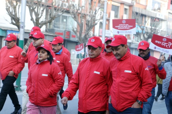 ग्लोबल आइएमई बैंकको १८औँ वार्षिकोत्सवको अवसरमा सातै प्रदेशमा वृहत् प्रभातफेरी कार्यक्रमआयोजना