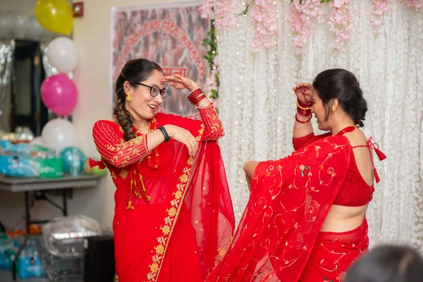 अमेरिकाको टेक्सासमा नेपाली विद्यार्थी समाजको ऐतिहासिक तीज कार्यक्रम सम्पन्न