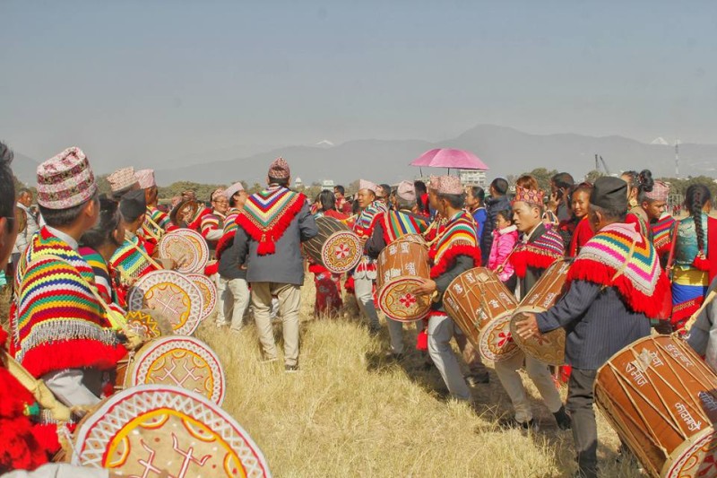 किराँत समुदायले उधौली पर्व मनाउँदै, देशभर सार्वजनिक बिदा