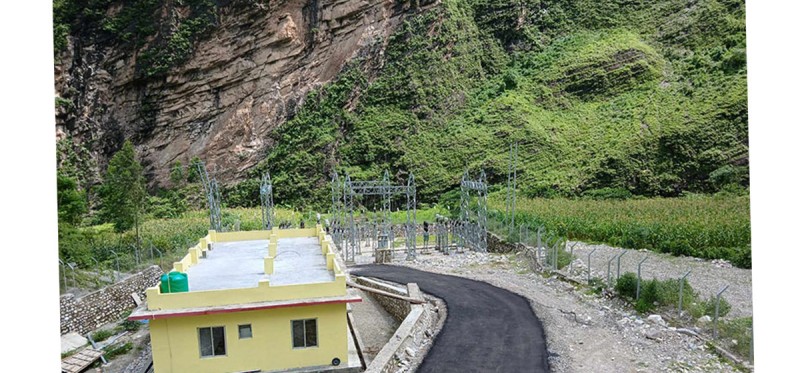 जाजरकोटको चौखामा विद्युत सबस्टेशन निर्माण
