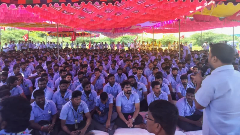 भारतमा सामसुङका श्रमिक आन्दोलित