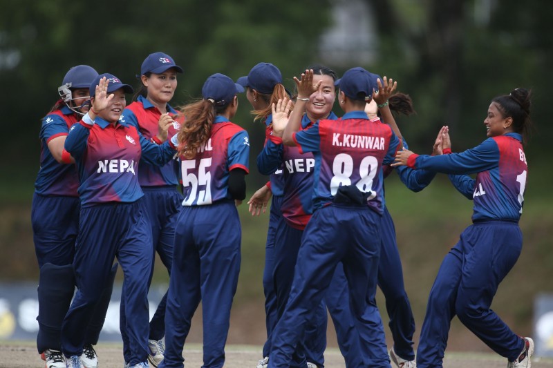 महिला टी–२० च्याम्पियनसिपबाट बाहिरियो नेपाल 