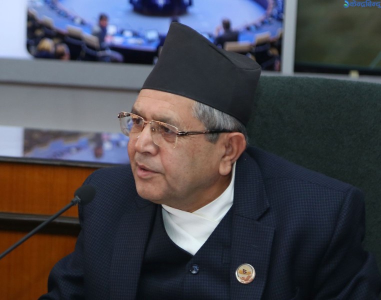 संसद् भवन निर्माण शीघ्र सम्पन्न गर्न सभामुख घिमिरेको निर्देशन