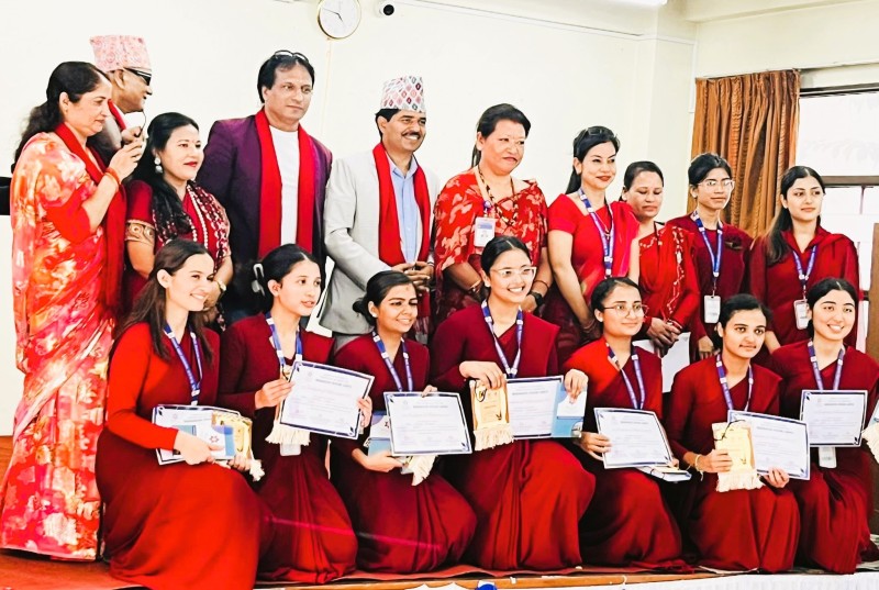 त्रिवि नर्सिङ क्याम्पसमा तीज गीत प्रतियोगिता सम्पन्न