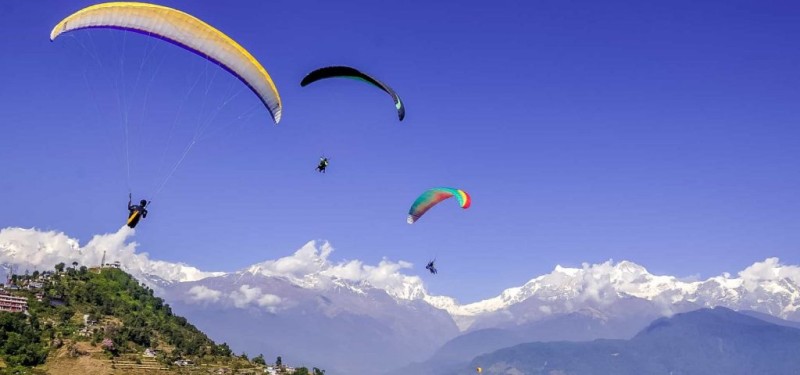 पोखरामा खुला प्याराग्लाइडिङ च्याम्पियनसिप सुरु