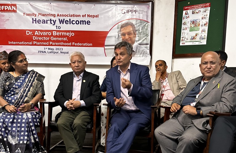 अन्तर्राष्ट्रिय परिवार नियोजन महासङ्घका महानिर्देशक डा बरमेजो नेपालमा