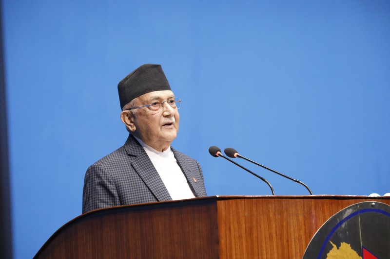 निजामती सेवासहित महत्वपूर्ण विधेययकहरु शीघ्र पारित गर्न प्रधानमन्त्रीको आग्रह