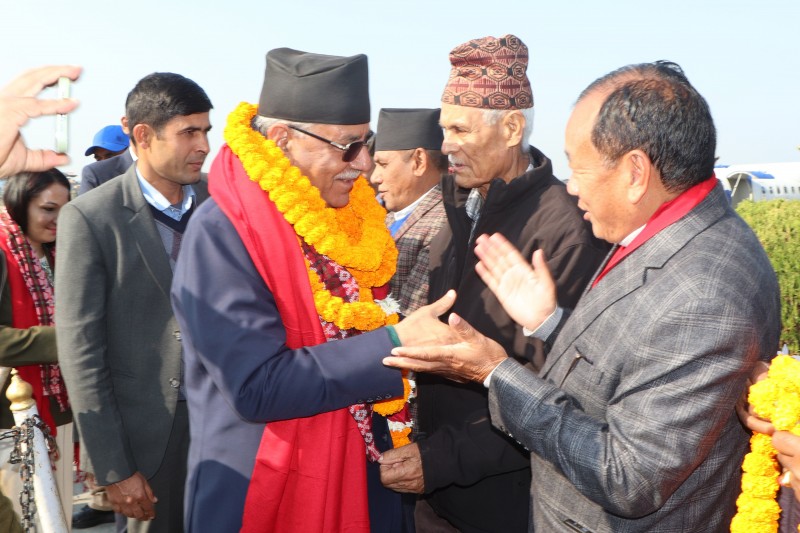 ‘बटमलाइन’ केही पनि छैन: प्रचण्ड