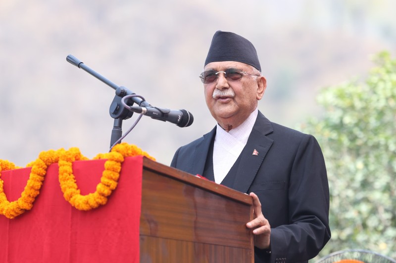 सरकार परिवर्तनको हल्ला असत्य हो, ढुक्कले काम गर्नुस्: प्रधानमन्त्री