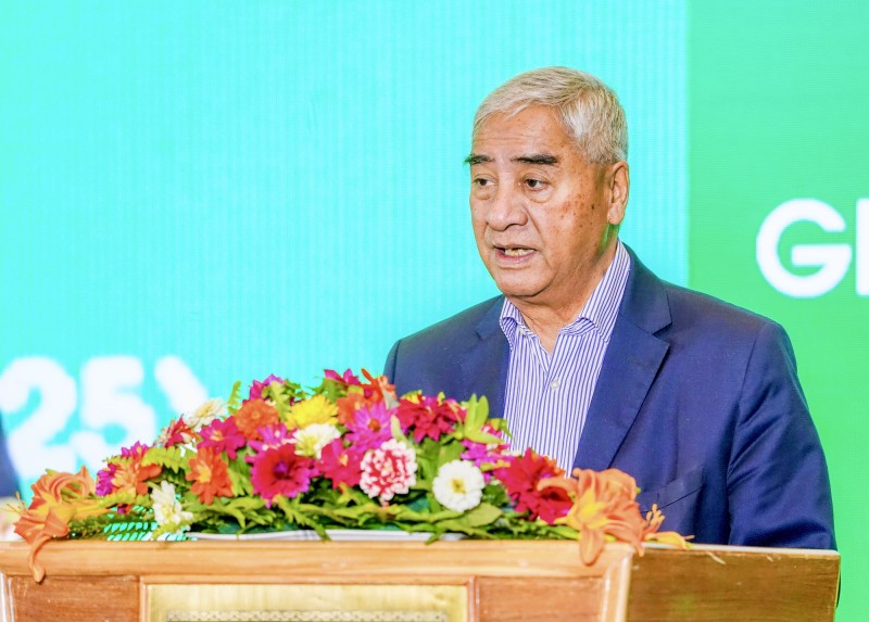 ऊर्जा क्षेत्रमा लगानीमैत्री वातावरण बनाउन सभापति देउवाको आग्रह