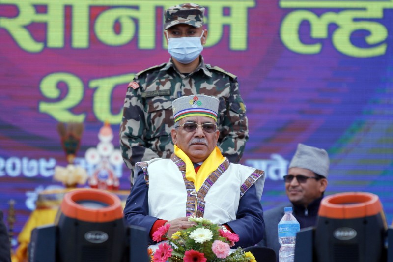 सभ्यता र संस्कृतिमा नेपाल विश्वमै वैभवशाली: प्रधानमन्त्री प्रचण्ड