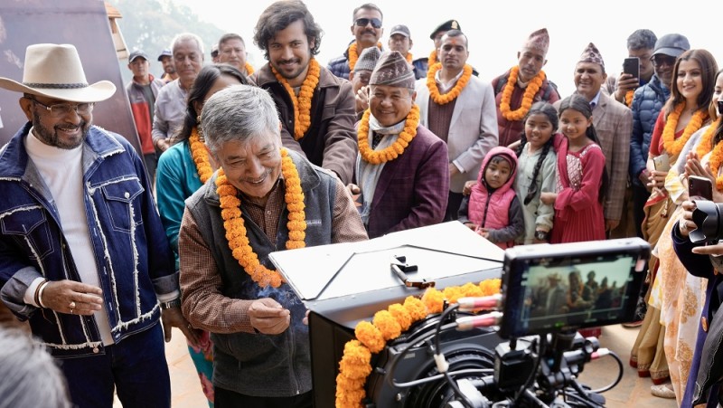 गोरखामा चलचित्र ‘पहाड’ को छायाङ्कन सुरू