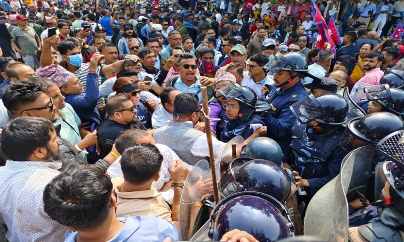 भारतीय प्रहरी र नक्सलवादी समूहबीचको झडपमा पाँच विद्रोहीको मृत्यु