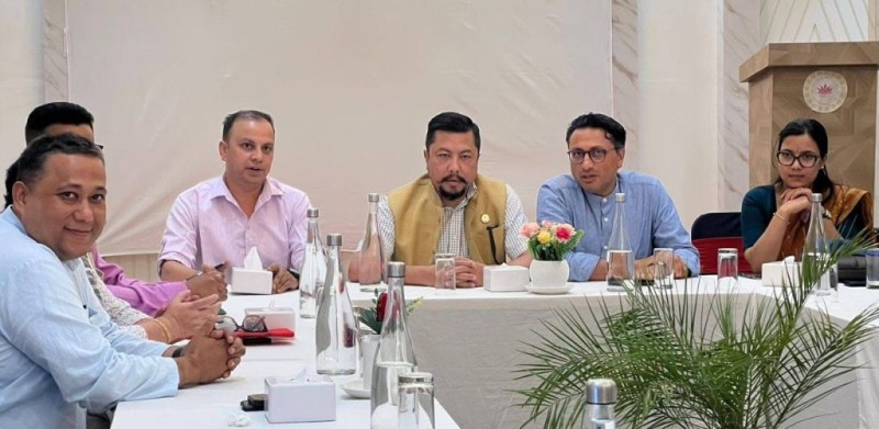 प्रतिनिधिसभा बैठकअघि रास्वपाको आन्तरिक छलफल