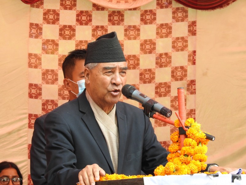 संविधान रक्षाका लागि हो गठबन्धन: प्रधानमन्त्री
