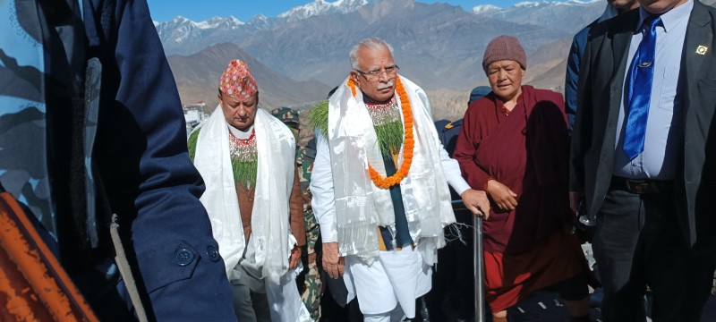 भारतीय विद्युत्मन्त्रीको मुक्तिनाथ दर्शनले धार्मिक पर्यटन प्रवर्द्धनमा सहयोग