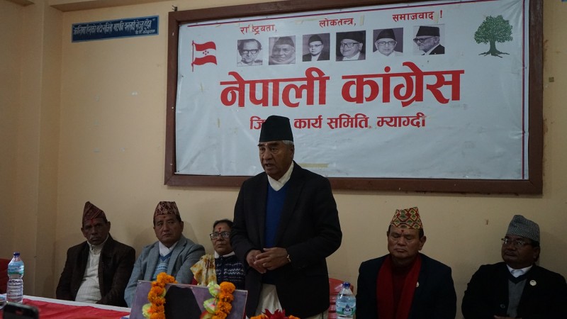 प्राकृतिक स्रोतसाधनको समुचित उपयोगबाट आर्थिक विकास सम्भवः पूर्वाप्रधानमन्त्री देउवा