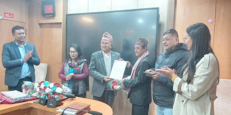 सूचना प्रविधिको उपयोग गर्दै नेपाः भाषा संरक्षणमा लाग्न महानगरप्रमुख महर्जनको आग्रह