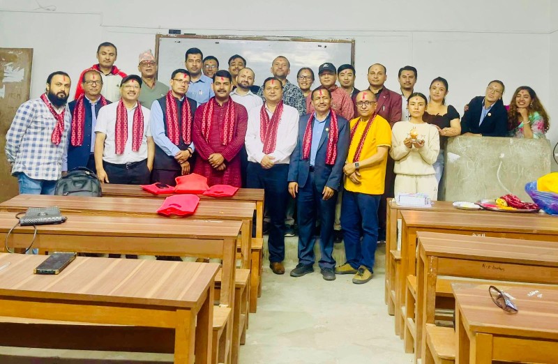 सरस्वती क्याम्पसमा एम.ए. अंग्रेजी तेस्रो सेमेस्टरका विद्यार्थीद्वारा गुरु पूर्णिमा कार्यक्रम भव्य रूपमा सम्पन्न